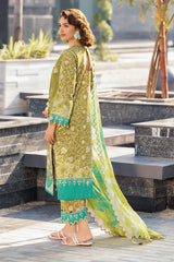 Charizma Combinations 2026 Lawn-CC6-7 Aangan the essence of lawn & chiffon