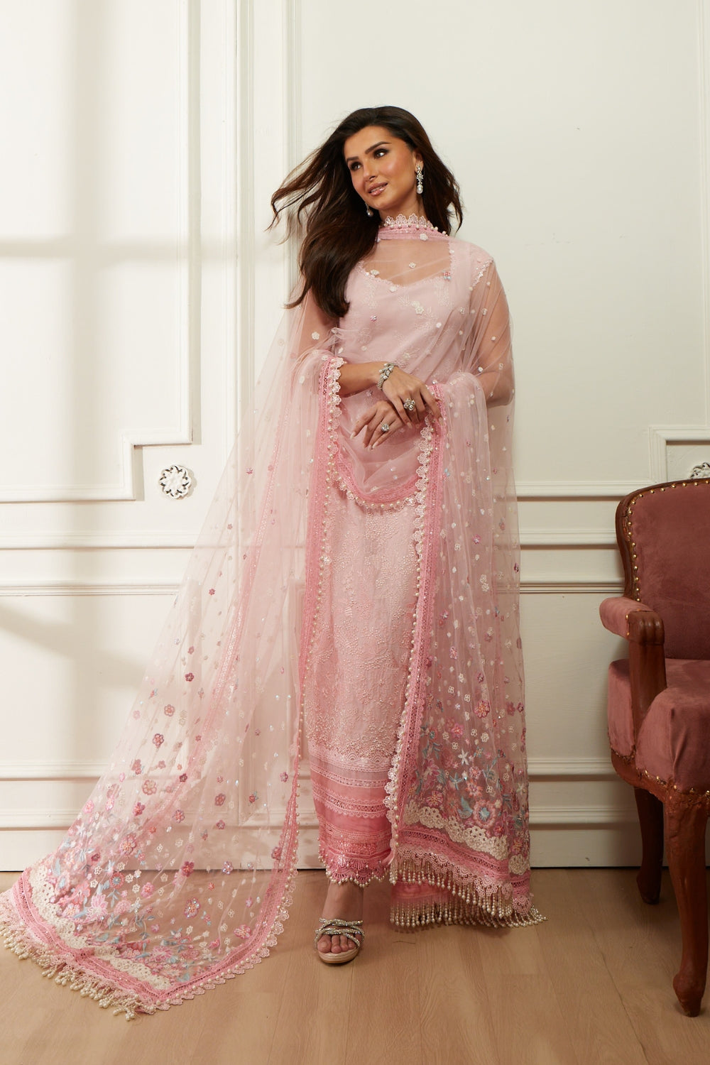 Sobia Nazir Luxury Lawn Eid '26 =7B Aangan | the Essence of Lawn & Chiffon