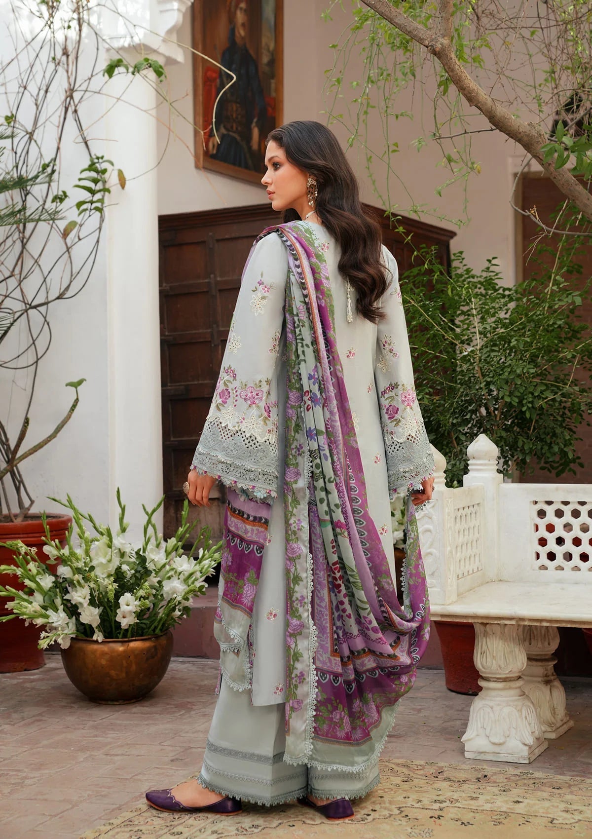 KAHF LUXURY LAWN 2026=6b Aangan | the Essence of Lawn & Chiffon