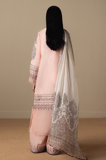 Zara Shahjahan Luxury Summer Lawn | Satori 2026-d11 Aangan | the Essence of Lawn & Chiffon