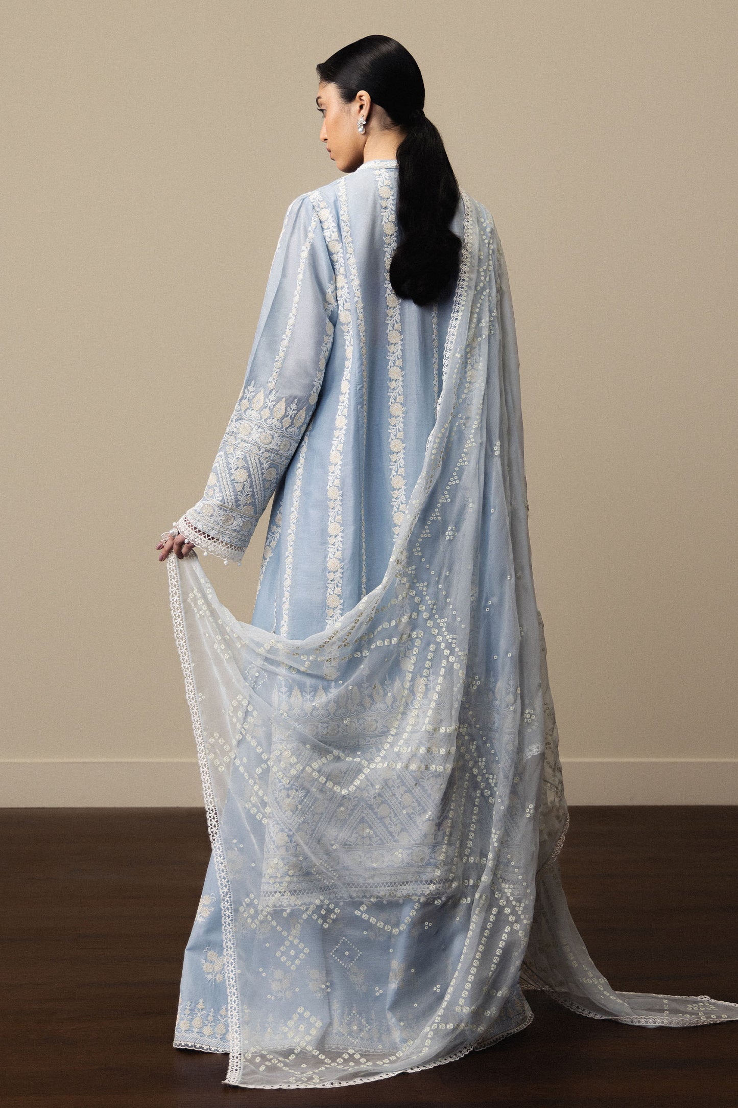 Zara Shahjahan Luxury Summer Lawn | Satori 2026-d1 Aangan | the Essence of Lawn & Chiffon