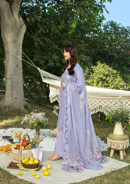 ELAF LUXURY LAWN '26=3B PARADISE Aangan the essence of lawn & chiffon