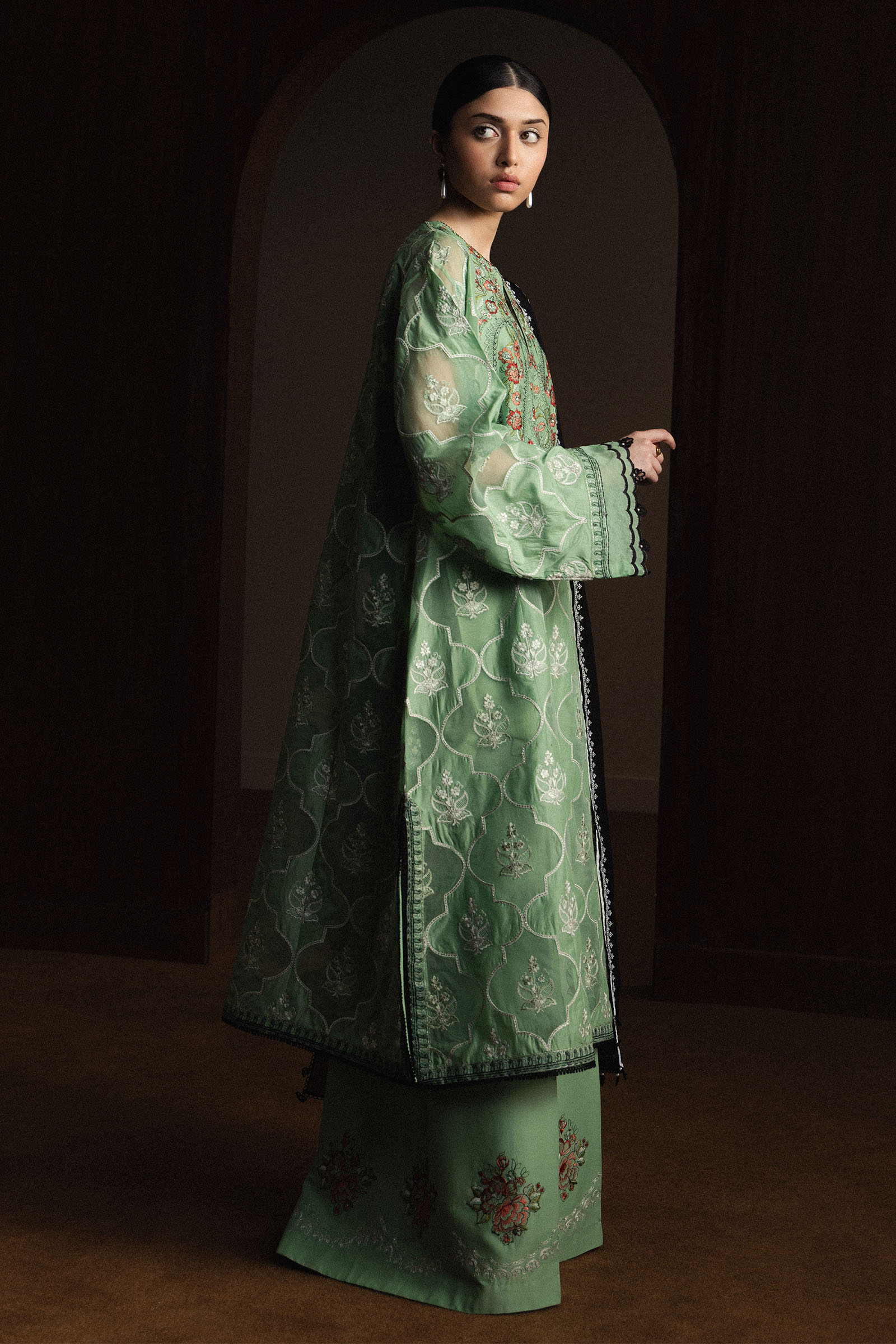 Zara Shahjahan Luxury Summer Lawn | Satori 2026-d6 Aangan | the Essence of Lawn & Chiffon