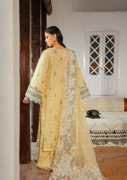 KAHF LUXURY LAWN =MUSKAAN Aangan | the Essence of Lawn & Chiffon