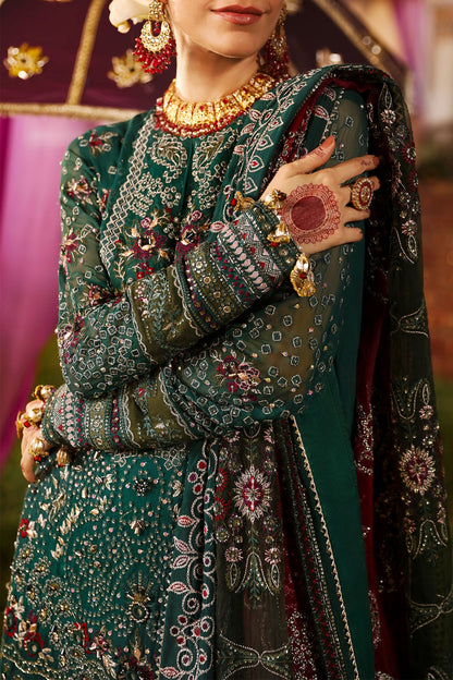 “Unstitched 3-piece Pakistani festive wear – Nureh SHADMANI”