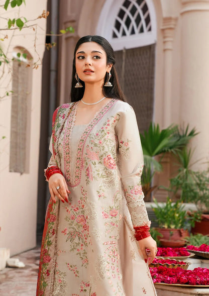 KAHF LUXURY LAWN 2026=6a Aangan | the Essence of Lawn & Chiffon