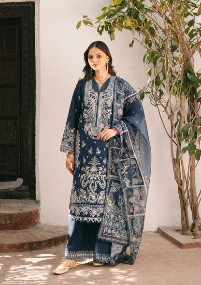 KAHF LUXURY LAWN 2026=1a Aangan | the Essence of Lawn & Chiffon