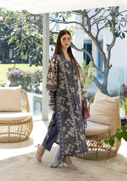 Elaf Prints Lawn Vol 1 2026=6B OPALINE GARDEN Aangan the essence of lawn & chiffon