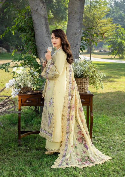 ELAF LUXURY LAWN '26=05 SOUCI Aangan the essence of lawn & chiffon