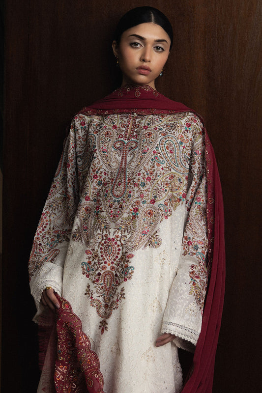 Zara Shahjahan Luxury Summer Lawn | Satori 2026-d7 Aangan | the Essence of Lawn & Chiffon