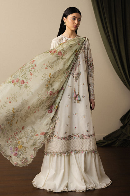 Zara Shahjahan Luxury Summer Lawn | Satori 2026-d4 Aangan | the Essence of Lawn & Chiffon