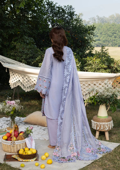 ELAF LUXURY LAWN '26=3B PARADISE Aangan the essence of lawn & chiffon