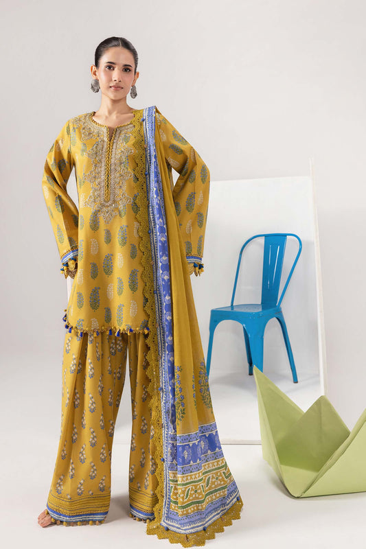 MARIA.B M.BASIC LAWN 202=5B Aangan the essence of lawn & chiffon