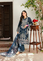 KAHF LUXURY LAWN 2026=1a Aangan | the Essence of Lawn & Chiffon