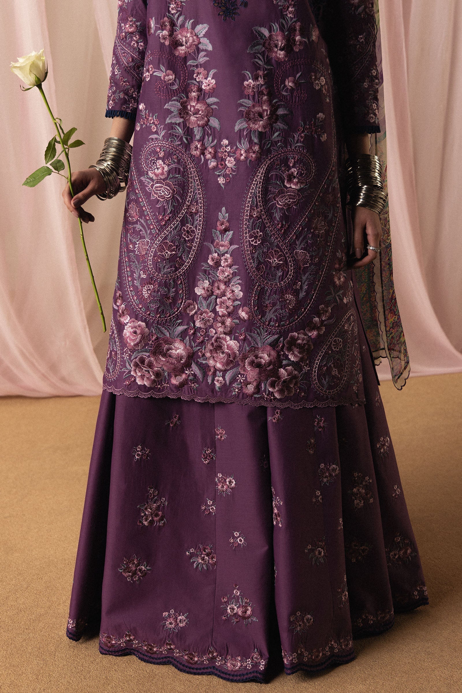 Zara Shahjahan Luxury Summer Lawn | Satori 2026-d2 Aangan | the Essence of Lawn & Chiffon