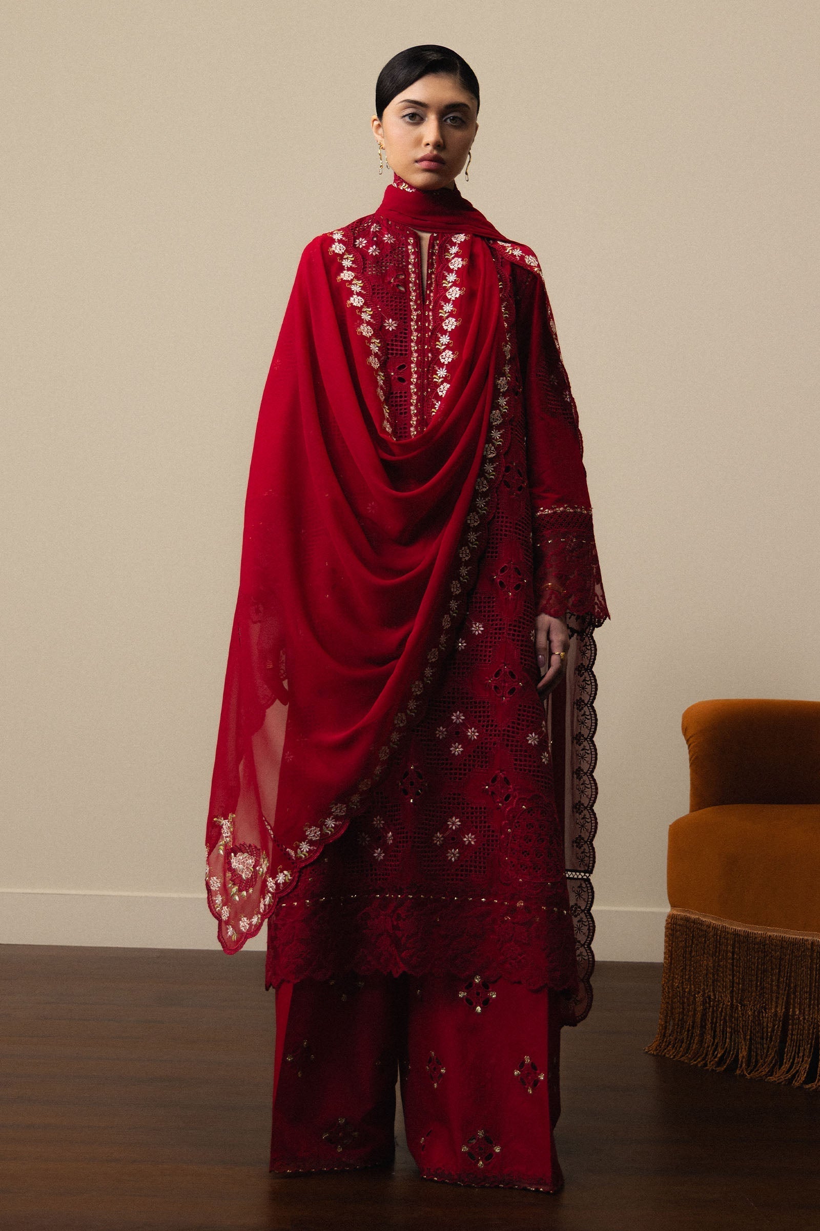 Zara Shahjahan Luxury Summer Lawn | Satori 2026-d8 Aangan | the Essence of Lawn & Chiffon