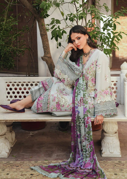 KAHF LUXURY LAWN 2026=6b Aangan | the Essence of Lawn & Chiffon