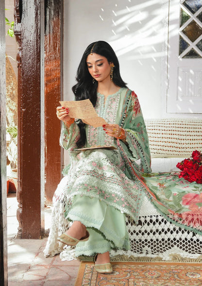 KAHF LUXURY LAWN 2026 =4B Aangan | the Essence of Lawn & Chiffon