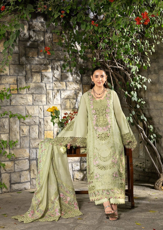 ELAF LUXURY LAWN '26=--11 SPANISH MUSE Aangan the essence of lawn & chiffon
