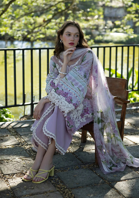 ELAF SIGNATURE LAWN=2026=8a Aangan | the Essence of Lawn & Chiffon