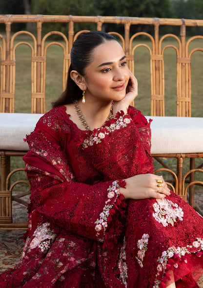 ELAF LUXURY LAWN '26=10 CHERIE LADY Aangan the essence of lawn & chiffon