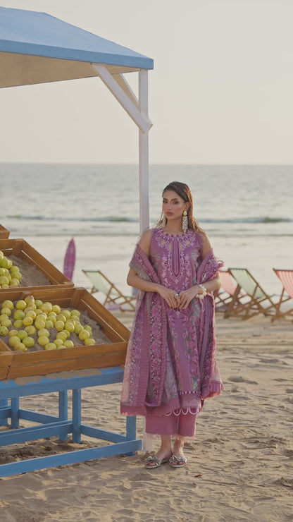 Jade Needle Wonder 2026-01 Aangan | the Essence of Lawn & Chiffon