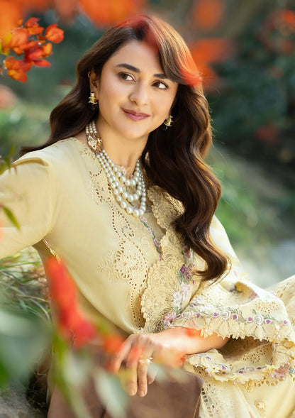 ELAF LUXURY LAWN '26=05 SOUCI Aangan the essence of lawn & chiffon