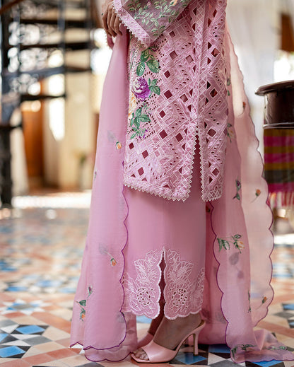 Mushq Astoria Festive Lawn '26-Arabil Aangan the essence of lawn & chiffon