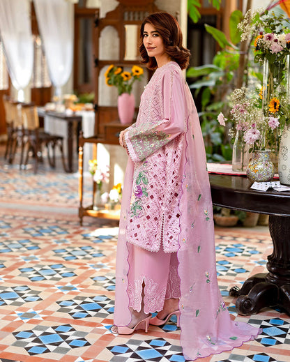 Mushq Astoria Festive Lawn '26-Arabil Aangan the essence of lawn & chiffon