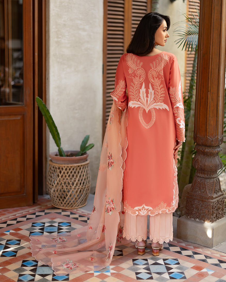 Mushq Astoria Festive Lawn '26-Avienne Aangan the essence of lawn & chiffon