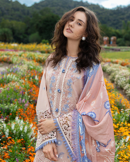 Secret Garden Hemline Lawn by Mushq 2026| Bloom Sonata Aangan | the Essence of Lawn & Chiffon
