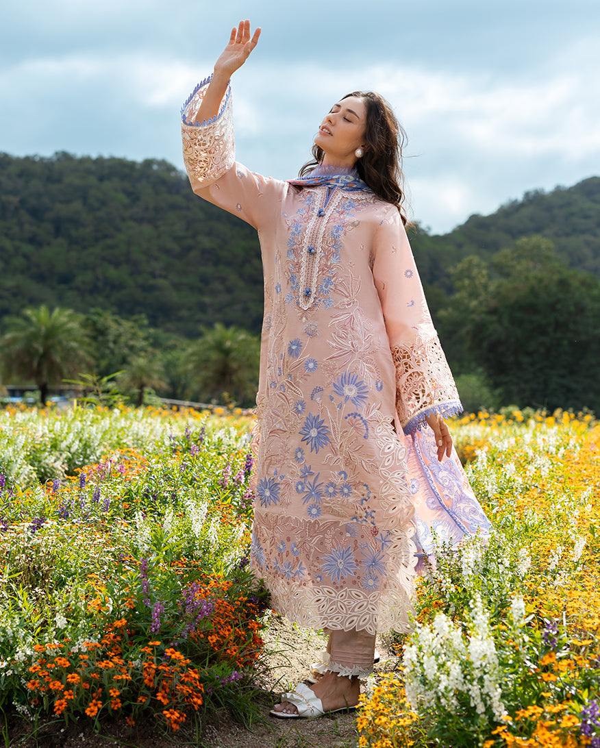 Secret Garden Hemline Lawn by Mushq 2026| Bloom Sonata Aangan | the Essence of Lawn & Chiffon