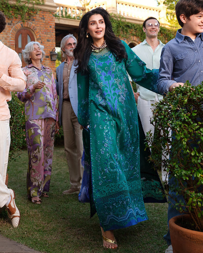 Mushq Amoi luxury lawn 2026=Blooming Romance Aangan | the Essence of Lawn & Chiffon