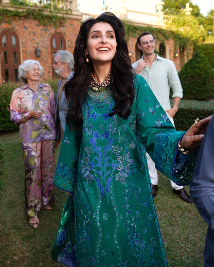 Mushq Amoi luxury lawn 2026=Blooming Romance Aangan | the Essence of Lawn & Chiffon