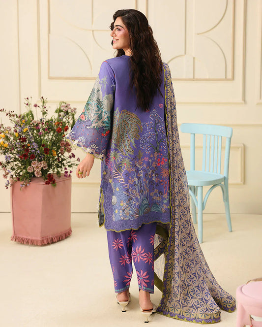 Mushq Soleil Prints Lawn 2026 || Camellia Kiss Aangan