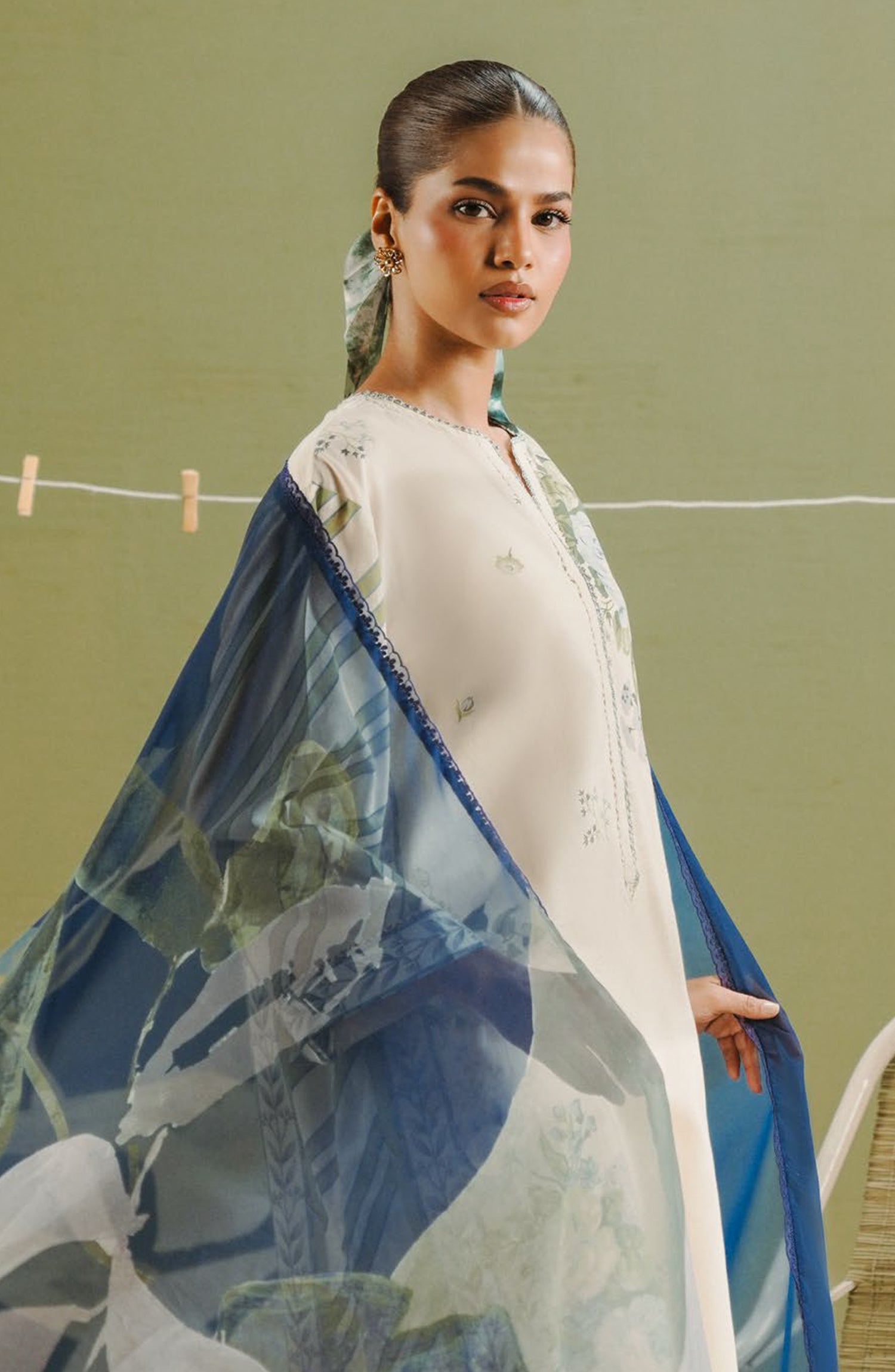 Coco by Zara Shahjahan Printed Lawn Unstitched 3 Piece Suit  