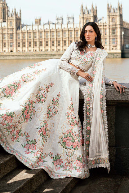 	Maria B Soirée chiffon suits with embroidery India delivery
• 	Shop Maria B Soirée collection online in India