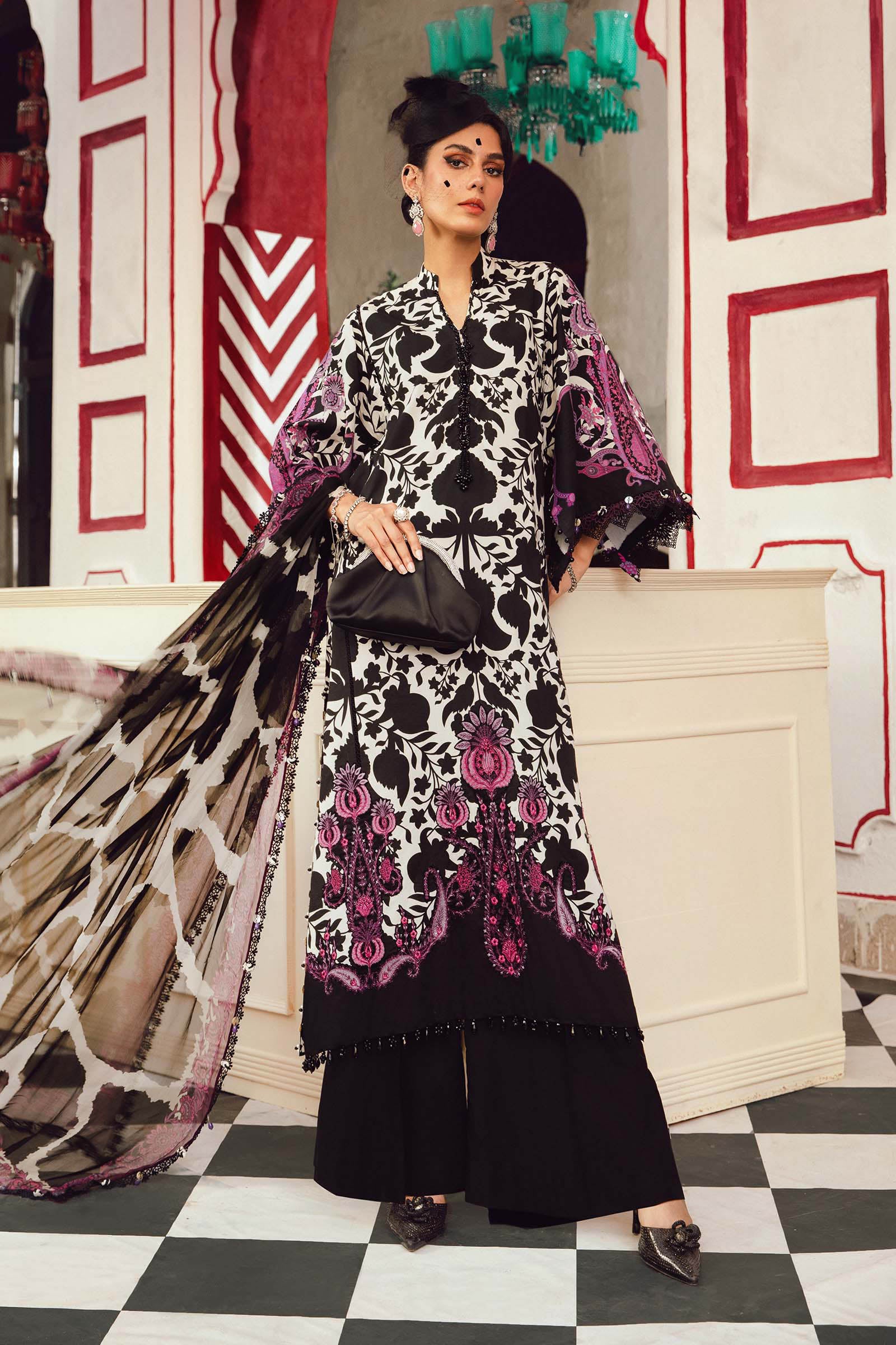 printed salwar suit collection in india