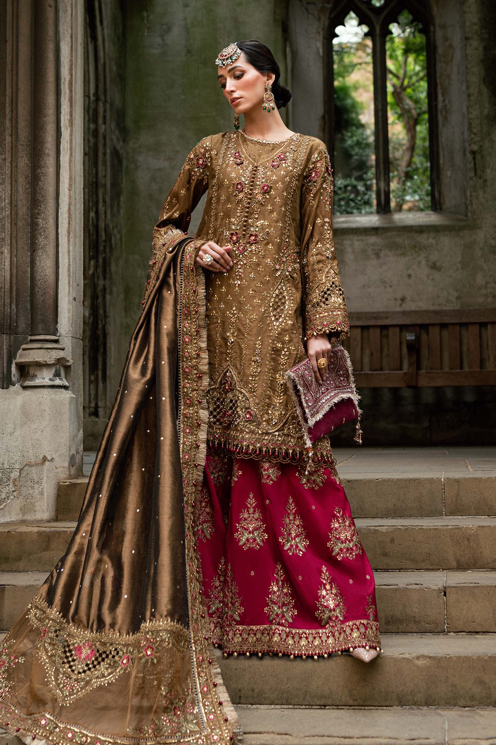 Maria B Soirée festive Pakistani suits online India
• 	Buy Maria B designer suits for weddings in India
• 	Original Pakistani festive wear by Maria B Soirée
• 	Maria B Soirée chiffon suits with embroidery India deliver