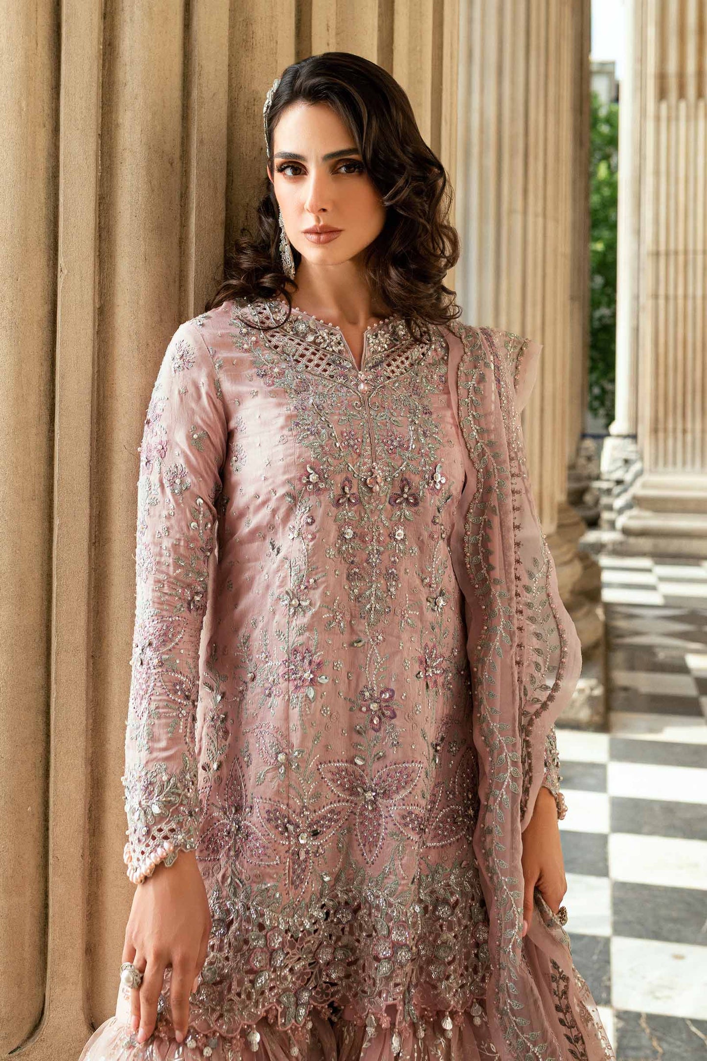 Shop Maria B Soirée collection online in India
• 	Pakistani party wear suits by Maria B Soirée
• 	Maria B Soirée unstitched festive suits India