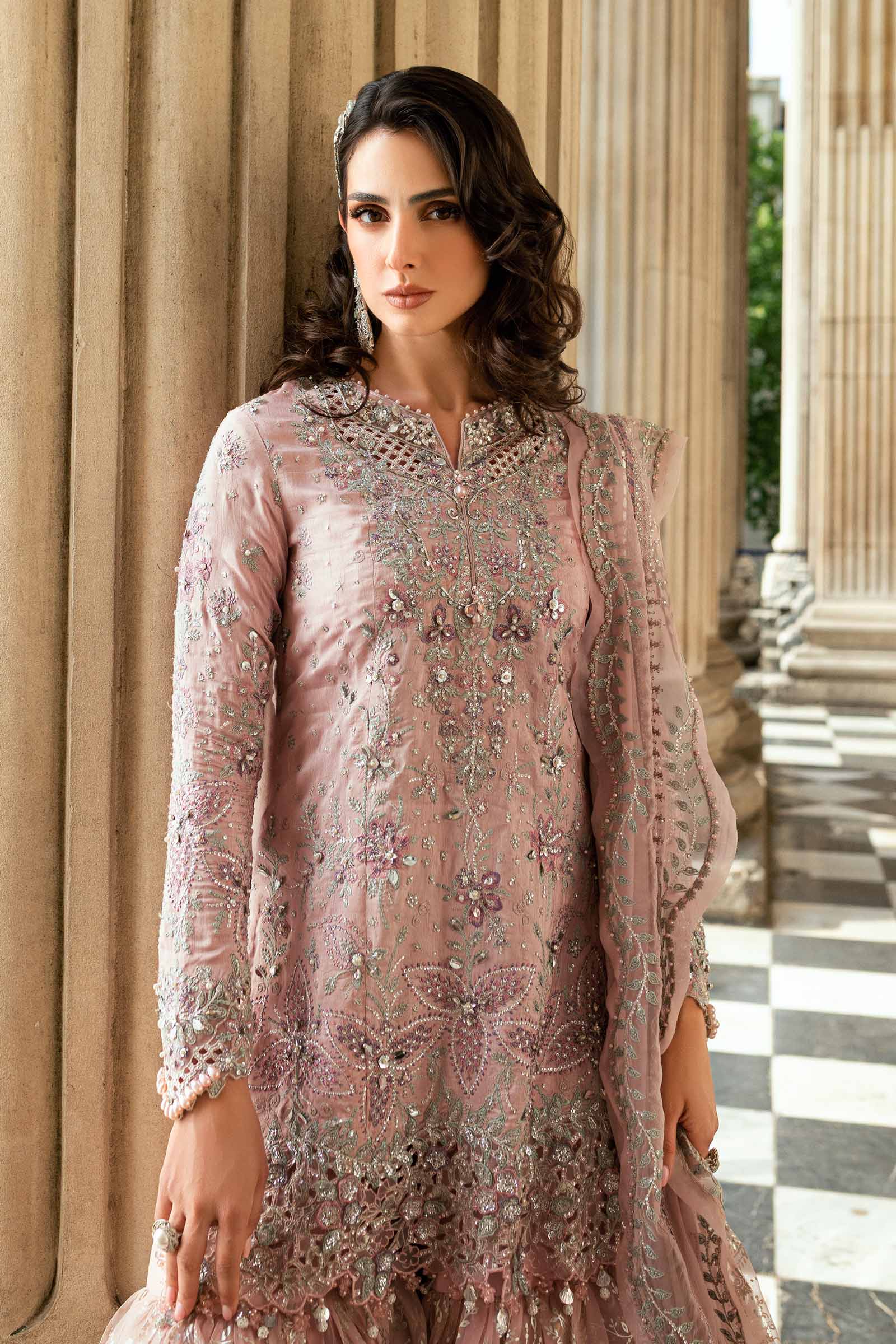 Shop Maria B Soirée collection online in India
• 	Pakistani party wear suits by Maria B Soirée
• 	Maria B Soirée unstitched festive suits India