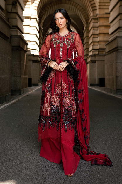 	Buy Maria B designer suits for weddings in India
• 	Original Pakistani festive wear by Maria B Soirée
• 	Maria B Soirée chiffon suits with embroidery India delivery
• 	Shop Maria B Soirée collection online in India
• 	Pakistani party wear suits by Maria B Soirée