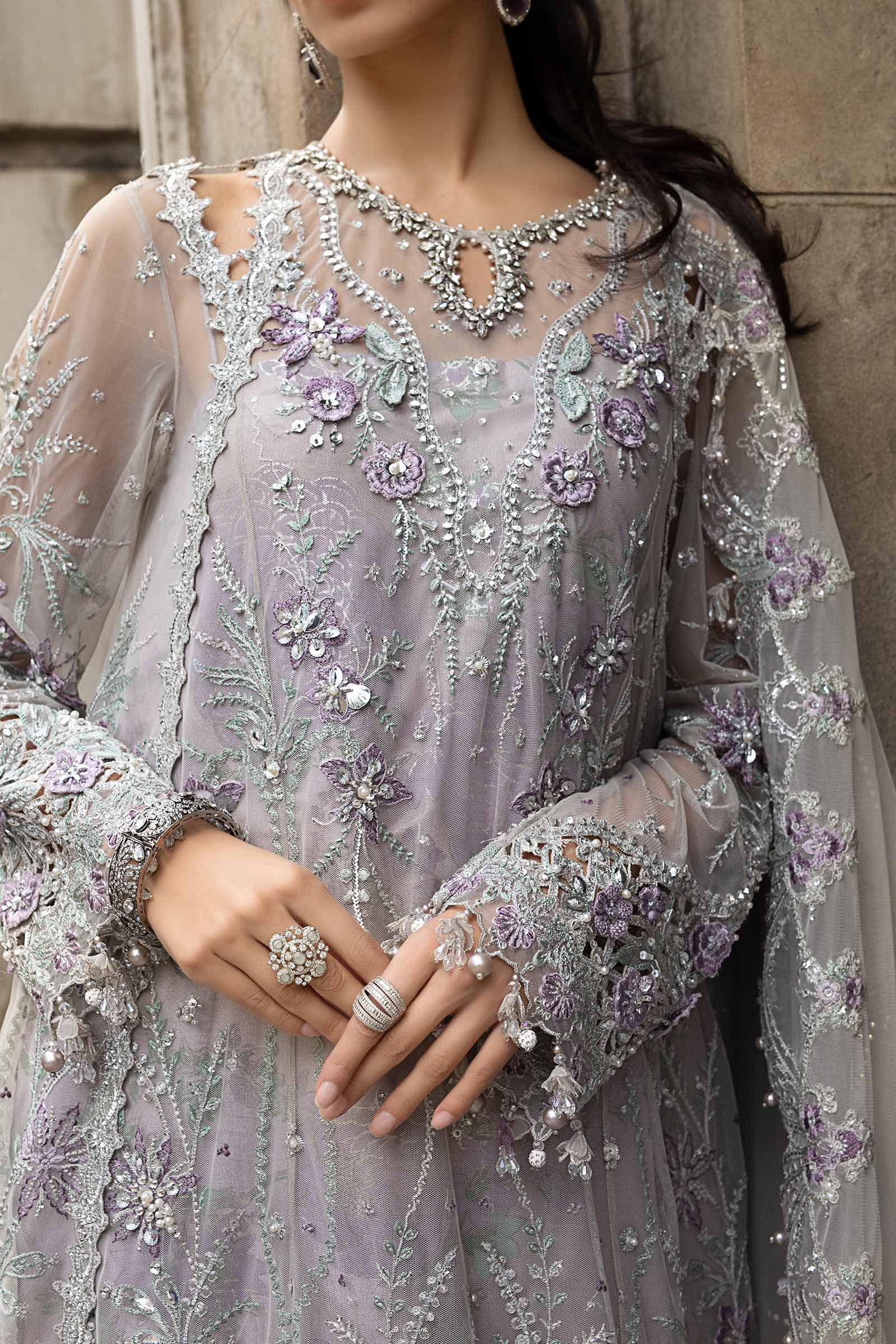 	Maria B Soirée chiffon suits with embroidery India delivery
• 	Shop Maria B Soirée collection online in India
• 	Pakistani party wear suits by Maria B Soirée
• 	Maria B Soirée unstitched festive suits India
• 	Luxury Pakistani suits for Indian customers by Maria B