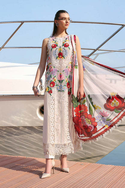 Maria B luxury Lawn 2026=10 a Aangan | the Essence of Lawn & Chiffon