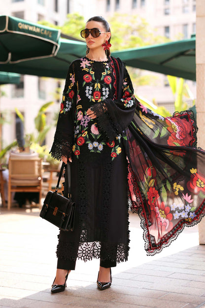 Maria B luxury Lawn 2026=10b Aangan | the Essence of Lawn & Chiffon