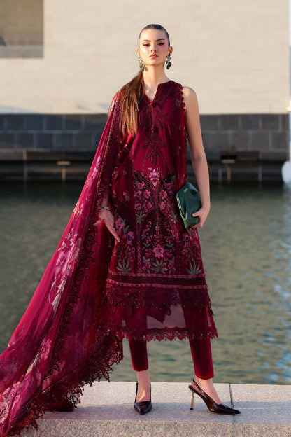Maria B luxury Lawn 2026=11b Aangan | the Essence of Lawn & Chiffon