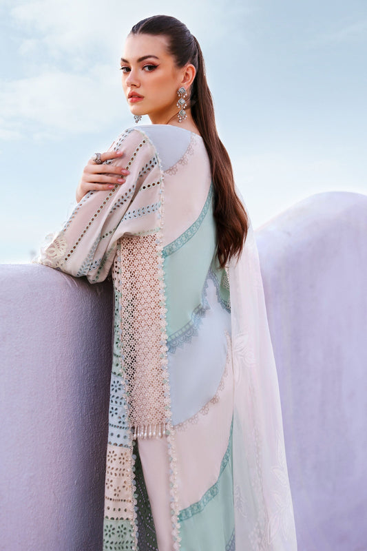 Maria B luxury Lawn 2026=12a Aangan | the Essence of Lawn & Chiffon