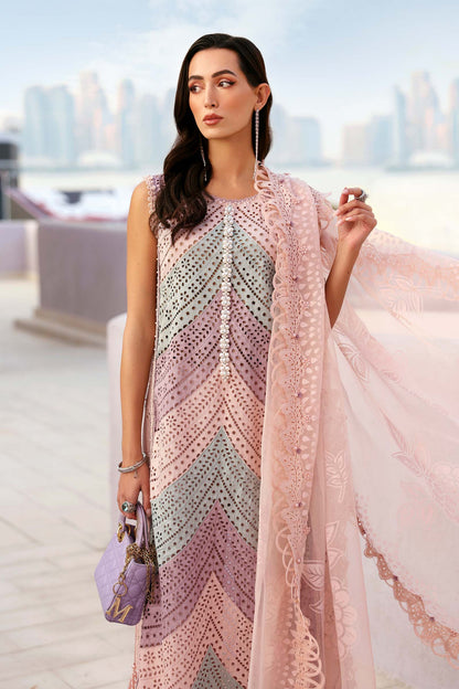 Maria B luxury Lawn 2026=12b Aangan | the Essence of Lawn & Chiffon
