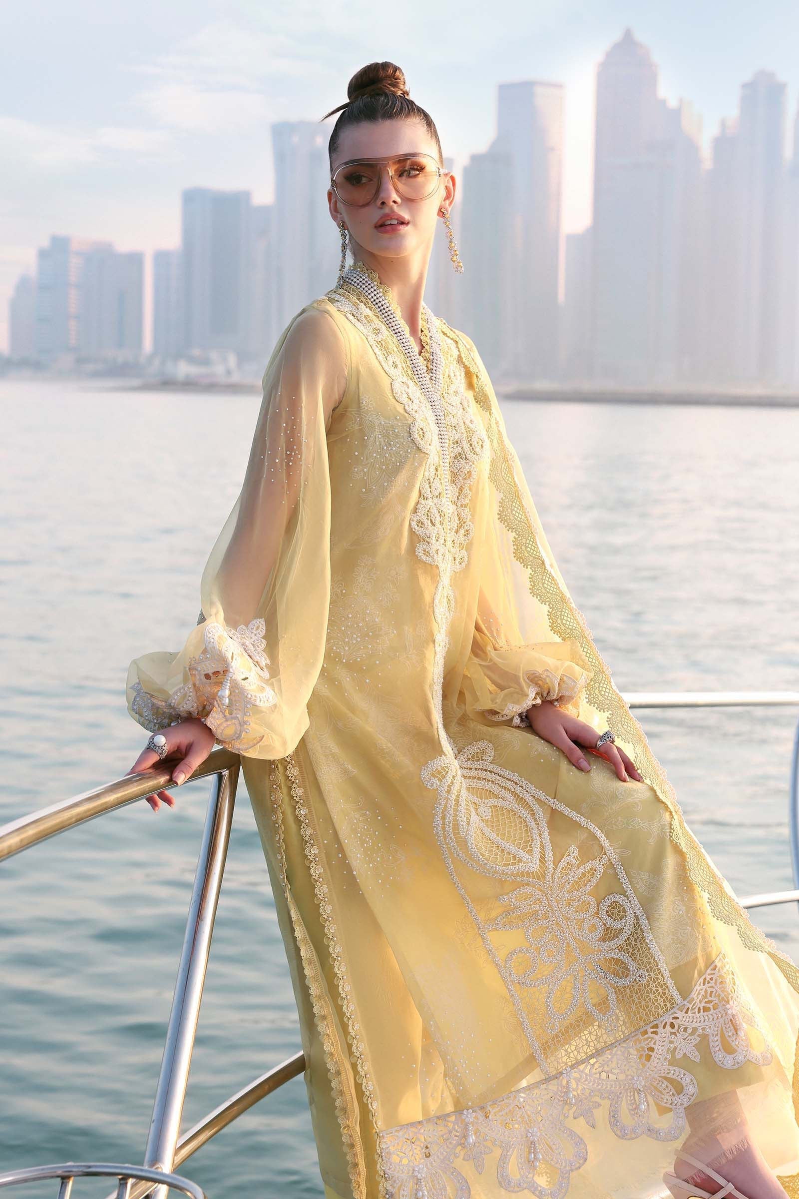 Maria B luxury Lawn 2026=04 a Aangan | the Essence of Lawn & Chiffon