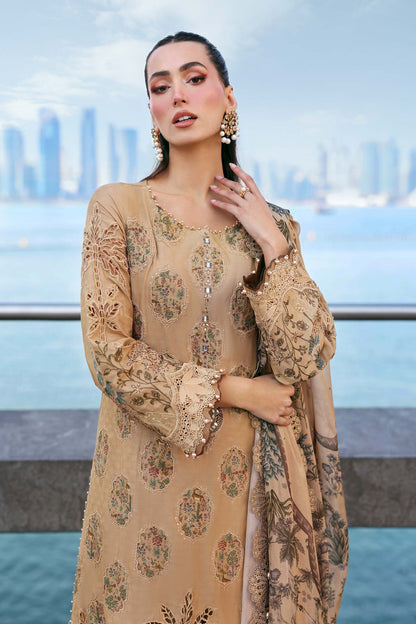 Maria B luxury Lawn 2026=05 a Aangan | the Essence of Lawn & Chiffon